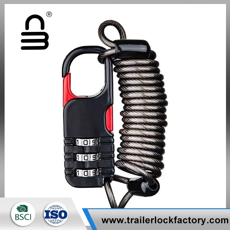 Hjelmlås for ståltau